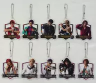 "MANKAI STAGE 『 A3! (Athree) 』 Film Collection 2021 in Tachikawa" Random Acrylic Key Holder (Autumn Group) 10-Type Set