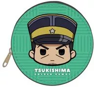 D. Tsukishima Sergeant Chu Character Leather Case "GOLDEN KAMUY"