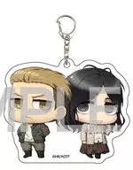 "Attack on Titan Acrylic Key Holder 12. Chimi Character Design" by Porco Gariad & Peak