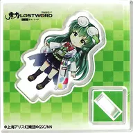 東風谷 Sanae Mini Acrylic Stand "DMM Scratch! 1 Year Anniversary! Toho LostWord" D-7 Prize