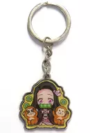 Nezuko Kamado (Sanzaru) Metal Key Holder "Demon Slayer: Kimetsu no Yaiba", Tochigi Limited