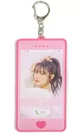 Yui Ogura Smartphone Style Acrylic Key Ring A (incoming ver.) "Yui Ogura LIVE 2021 『 #Re LOVEcall 』"