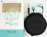 Pierre Nakano カナルピヤホン Earphones HSE-A1000PN Respect Blue