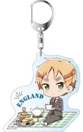 British inspired acrylic key holder "Hetalia World ★ Stars"