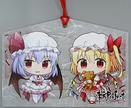 Remilia Scarlett & Fran d'or Scarlett Acrylic Ema Spring Festival 2021 "Toho Project"