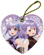 Morning Ruri & Morning no Akane A "Morning Sisters : Character Cuero Charm 01"