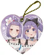 朝ノ瑠璃＆朝ノ茜B 「朝ノ姉妹ぷろじぇくと キャラレザーチャーム 01」