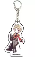 Izumi Shikibu "Bakumatsu Rock Kyokon Acrílico Key Holder 03. Graph Art Design"