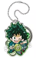 Izuku Midoriya 「 MY HERO ACADEMIA Pita! Denfome Happy 5 years Acrylic Key Holder 」