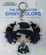 中摩 Bibi ミニッチュ DecaAcrylic Key Holder "idol Master Shiny Colors"