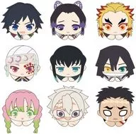 "Demon Slayer: Kimetsu no Yaiba Hagu Character Collection 6" is a set of 9 items.