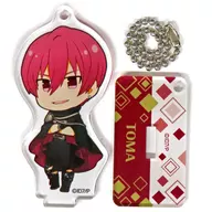 Toma Inumaru "Acrylic Key Holder Collection Mini Character C with Idolish Seven stand"