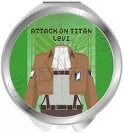 Captain Levi, motif, compact mirror, 「, Attack on Titan, 」.