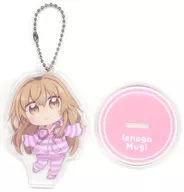 Ienaga Mugi the Cat Acrylic Stand Key Holder "Virtual YouTuber Ni Ji-Ji-Ji-Ji-Puchi Vol. 1"