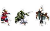 "ONE PIECE", un llavero acrílico conectado a Rufi, Zorro y Lo KirieArt