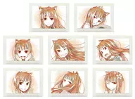 8-Type Set "Spice and Wolf Trading Ani-Art Mini-Art Frame"