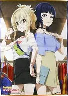 DiverDiva(朝香果林＆宮下愛) 描き下ろしイラスト使用B2ビッグタオル 「Blu-ray ラブライブ!虹ヶ咲学園スクールアイドル同好会」 アニメイト全巻購入特典