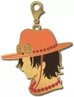 Portgus D. Ace Silhouette Charm "ONE PIECE"