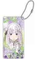 Emilia Komorebi Art Dominteria Keychain "Re:ZeRo Starting Life in Another World"