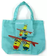 Minion A (surfing) eco-bag "Kaito Glue Series Minions × Lawson Summer Minion Fair" limited to Ponta members and d-point card members Campaign receipt stamp first come prize