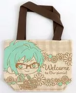 Nikaido Yamato Mini Tote Bag -Picnic - "Irish Seven" Animate limited