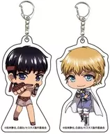 01.セスタス＆ルスカ(ミニキャラ) アクリルキーホルダー2個セット 「セスタス -The Roman Fighter-」