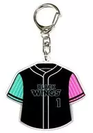 頌利 Kondō Acrylic Key Holder "DMM Scratch! 『 ACTORS ☆ LEAGUE 2021 』 BLACK WINGS" C-7 Award