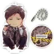 Umetaro Nozaki "Monthly Girls' Nozaki-kun 10th Anniversary Shop in Yurakucho Marui Trading Acrylic Stand Key Holder #Detective"