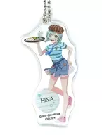 Hina Hikawa "bAng Dream! Girls Band Party! CAFE 2021 Whole Body Acrylic Key Holder"