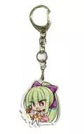 Murasame (parfait in the right hand) "Chieko * Banhua Acrylic Key Holder Collection Vol. 2" limited to Yuzu Soft Shop