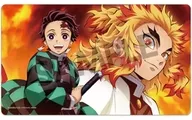 A. Tanjiro Kamado & Kyojuro Rengoku Rubber Mat Vol. 3 "Demon Slayer: Kimetsu no Yaiba"