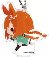 イクノディクタス 「 CharaDri! Uma Musume Pretty Derby Season 2 ×COLLABO CAFE HONPO Mini Character Acrylic Key Holder A 」