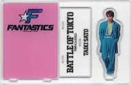 Taiki Sato (Fantastics) acrylic stand "BATTLE OF TOKYO ～ TIME 4 Jr. Exile ～" BATTLE OF TOKYO EXHIBITION goods