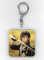 Hiroki Nakata (Kuniyuki Akashi) Acrílico Key Holder "D-14 Award for" D-MM Scratch! Musical 『 Katana Ranmai 』 Fifth Anniversary Juranmai Onkyoku Festival "