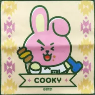 COOKY mini towel "『 BT21 Cafe 』 ~ Relaxing Holiday ~"