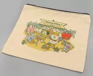 Canvas Pouch A (main visual) "『 BT21 Cafe 』 ~ Relaxing Holiday ~"