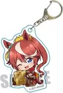 Tokai Teio Mini Character Acrylic Key Holder "Uma Musume Pretty Derby Season 2"