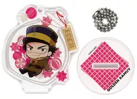 Saichi SUGIMOTO (Deformed Character)' GOLDEN KAMUY Trading Acrylic Stand Key Holder - Japanese candy'