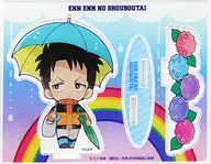 Akitaru Sakurabi "Fire Force ×PRINCESS CAFE Panel Type Acrylic Stand Rainy Season"