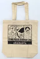Monkey D. Luffy & Nefertari Bibi & Careo Tote "Blu-ray ONE PIECE Eternal Log" ARABASTA "Amazon Purchase benefits