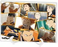 01. Karasuno High School (Scene photograph ver. by school) Acrylic Art Stand (A5 size) "Haikyu!"