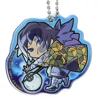 Yoshitake Fukuoka :' Pipa! Defome Demon Slayer: Kimetsu no Yaiba night patrol acrylic key holder'
