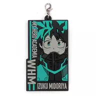 "Ichiban KUJI MY HERO ACADEMIA THE MOVIE WORLD HEROES' MISSION" G Prize for Kikuhisa Midoritani (square shape) rubber charm