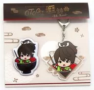 Shun Horie (SparQlew) Acrylic Key Holder & Plump Badge Set "Kiramune Presents READING LIVE OTOGI Rhapsody -RE : Read -"