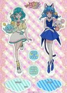 01. Uni & Lungs / Lala & プルンス Space ☆ Collection De Deka Acrylic Stand "Star ☆ Twinkle Kisogawa Bridge Pretty Cure" Pretty Store Limited