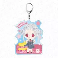 Arashi 砂都 (Summer Uniform Deformed Ver) Large Key Holder "Love Live! Superstar!"