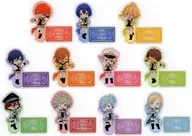 11-Kind Set Chibi Character Acrylic Stand "Broccoli KUJI Utano Prince Sama ♪ Shining Live" O Prize