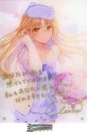 [単品] シスター・クレア 複製直筆サイン・メッセージ入りアクリルパネル 「バーチャルYouTuber にじさんじ シスター・クレア 誕生日2021」