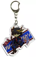 Fudo Yusei (Yu-Gi-Oh! 5D's) "Yu-Gi-Oh! 5D's & Yu-Gi-Oh! ZEXAL POP UP SHOP in Ikebukuro Skimmer Store Acrylic Key Holder Graph Art Design"