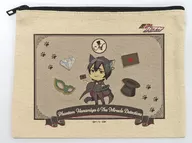 Makoto Hanamiya Canvas Flat Pouch "Kuroko's BASKETBALL in Namja town Kaikonohana no miya and Kiseki no Tantei Dan"